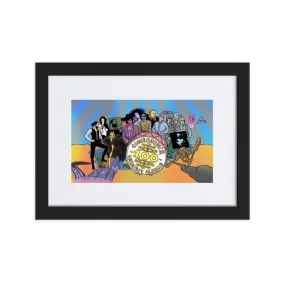 100 Greatest Albums of All Time Framed Poster