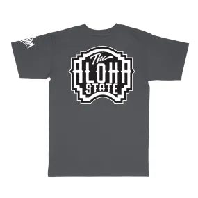 808ALLDAY Charcoal Aloha State T-Shirt