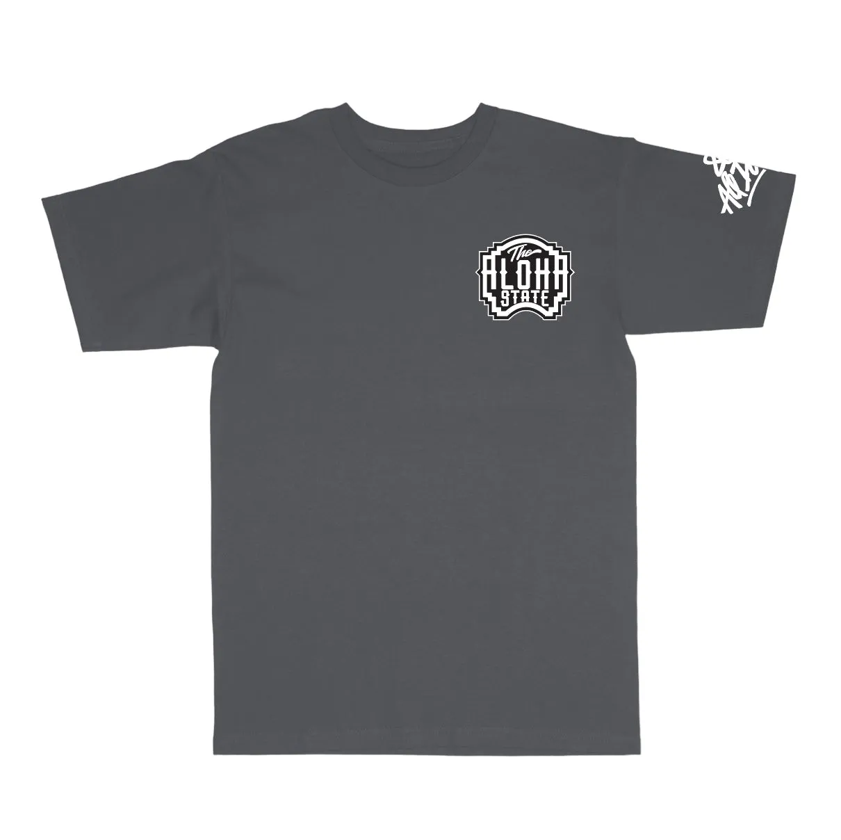 808ALLDAY Charcoal Aloha State T-Shirt