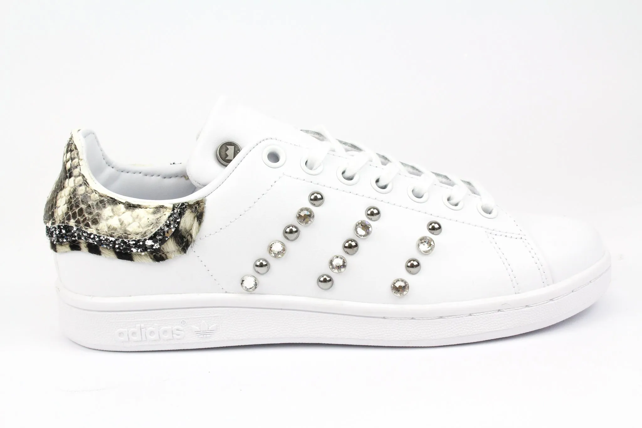 Adidas Stan Smith Maculate Zebrato Glitter & Strass