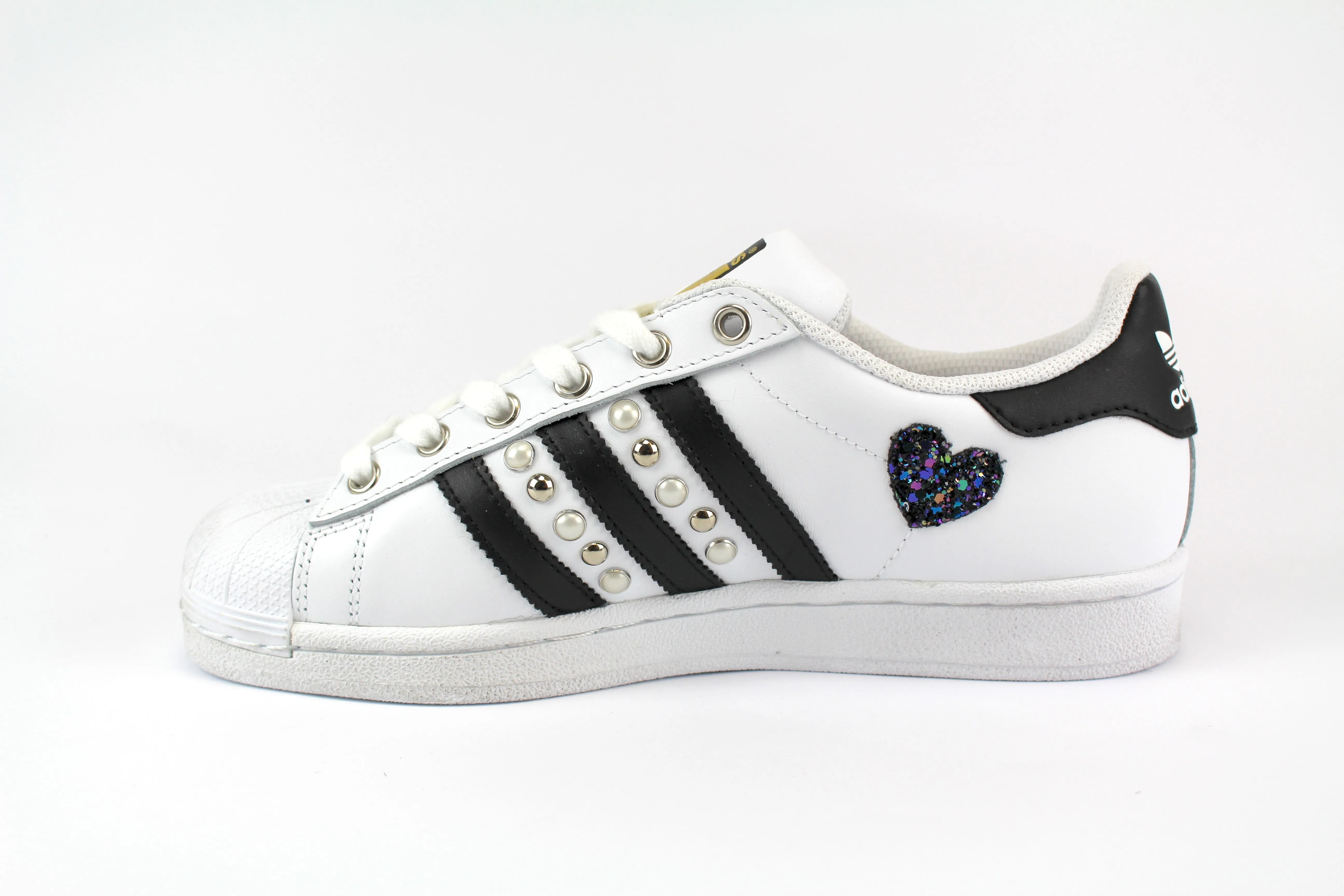 Adidas Superstar Borchie & Cuori Black Iris