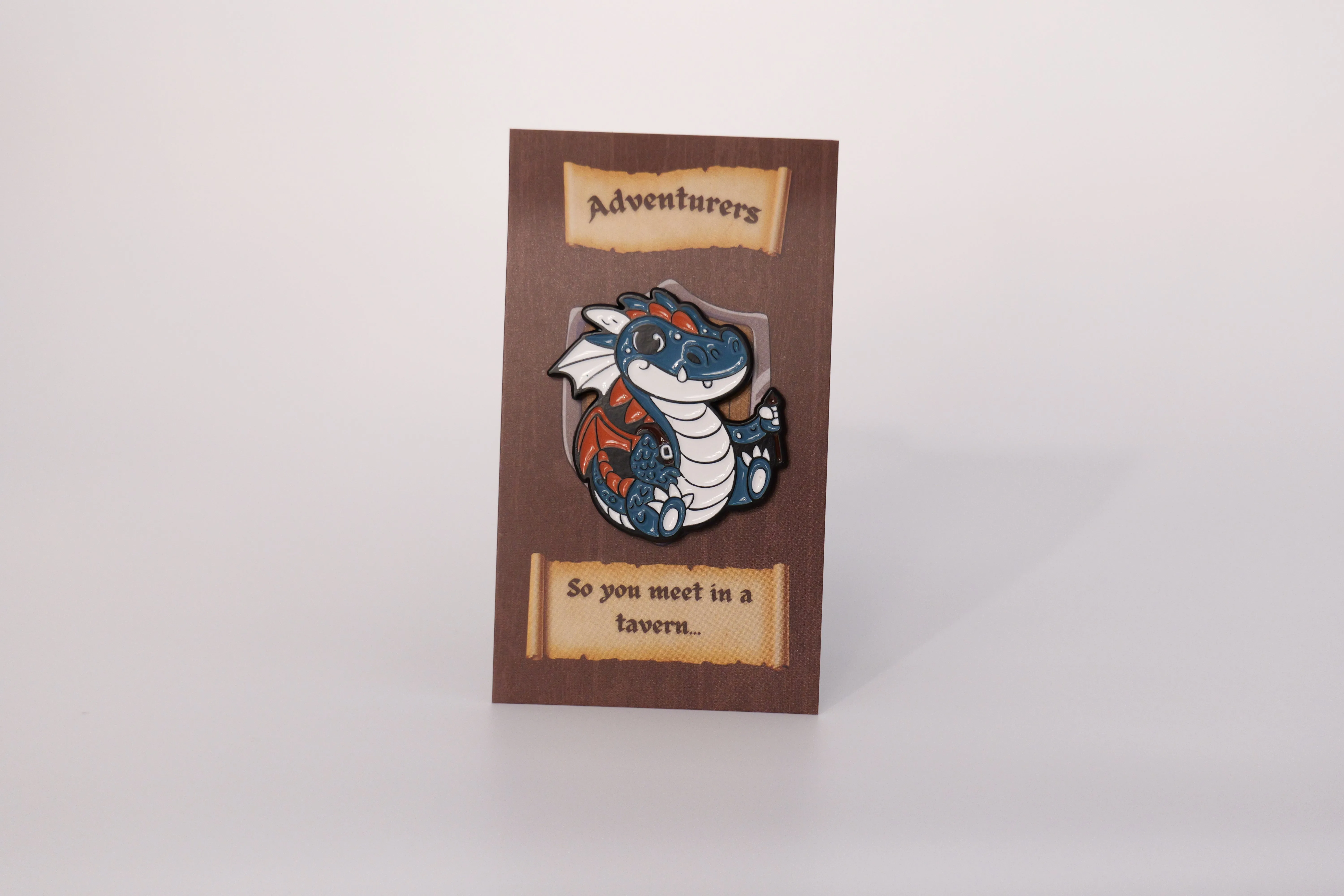 Adventure Dragon - Enamel Pin