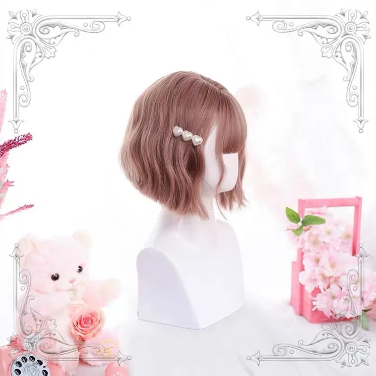 ALEEBY LOLITA [Caramel Latte] SHORT CURLS WIG BY10000