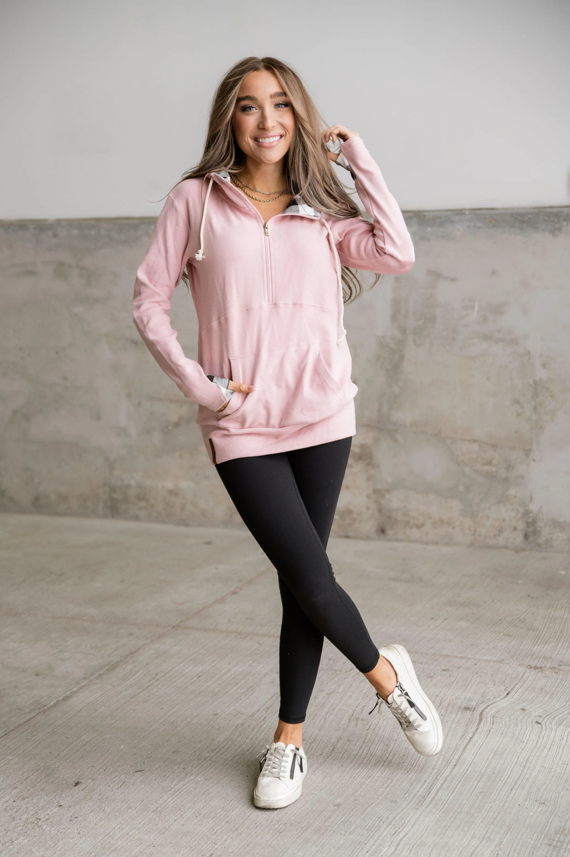 Ampersand Love & Linger Half-Zip Sweatshirt