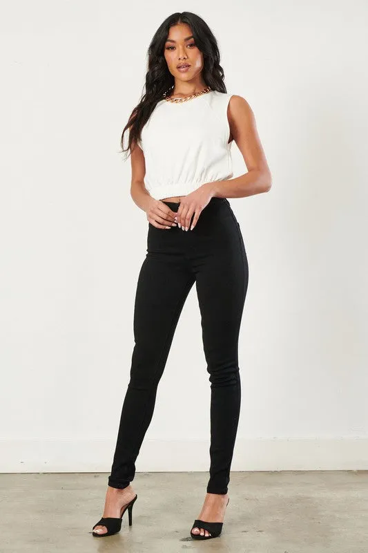 Ariana jeans, black