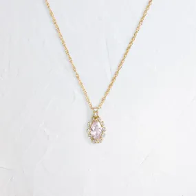 Atoll Necklace, Pink Sapphire - In Stock