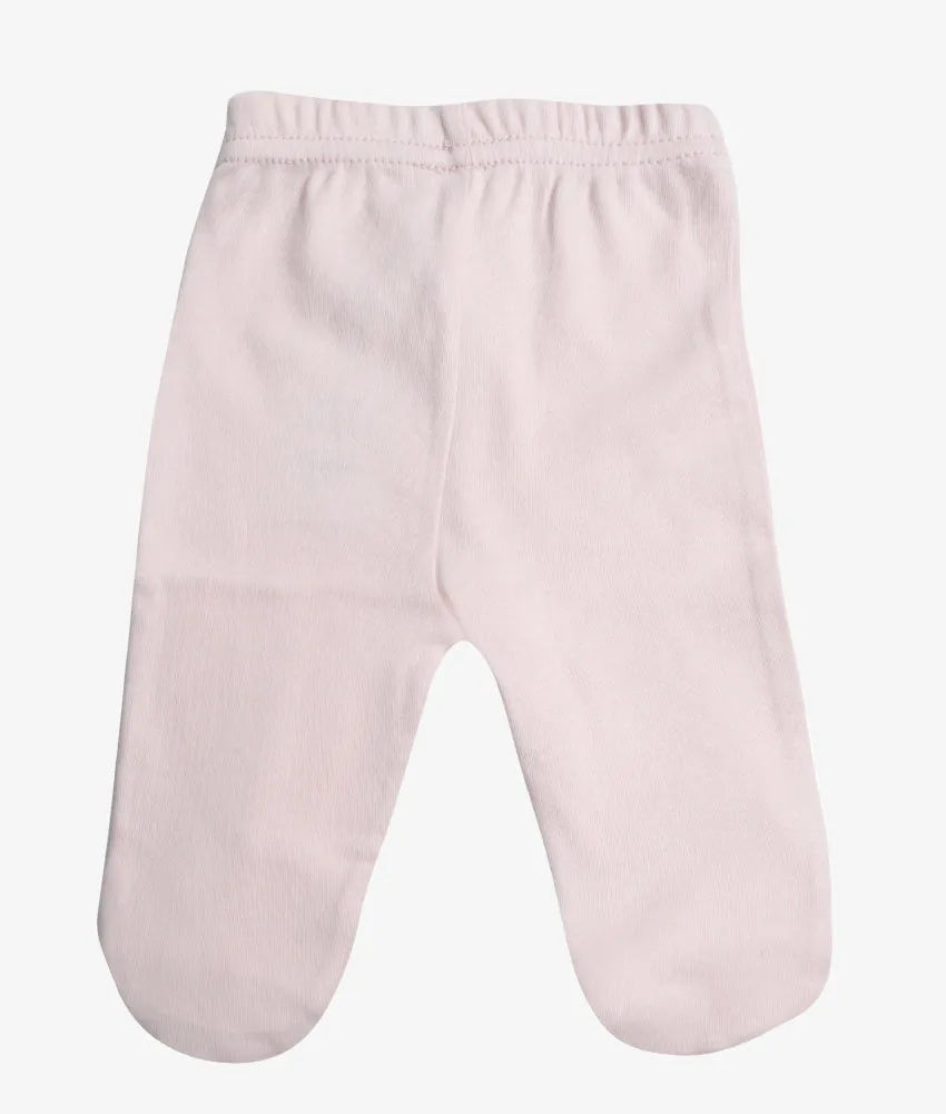 Baby Footed Pants - Pink