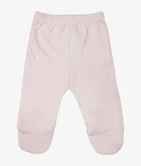 Baby Footed Pants - Pink