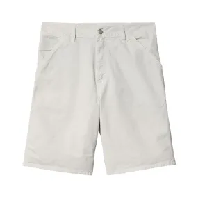 Bermuda Uomo Carhartt WIP Single Knee Short Grigio Chiaro