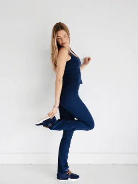 Booty Boost Yoga Flare Pant - Midnight Navy