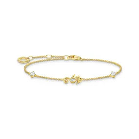 Bracelet seahorse gold