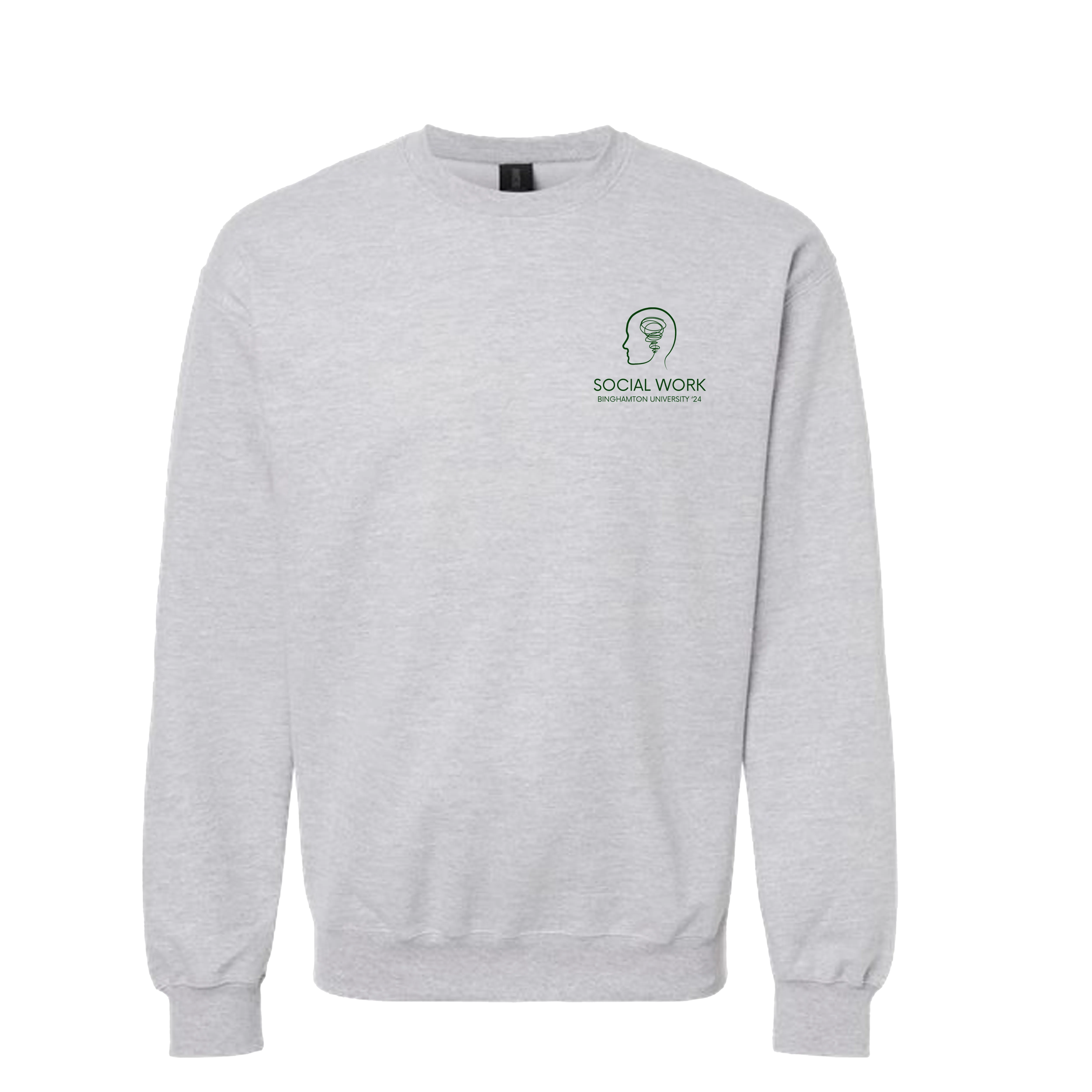 BU MSW Crewneck - Choose Your Brain Logo