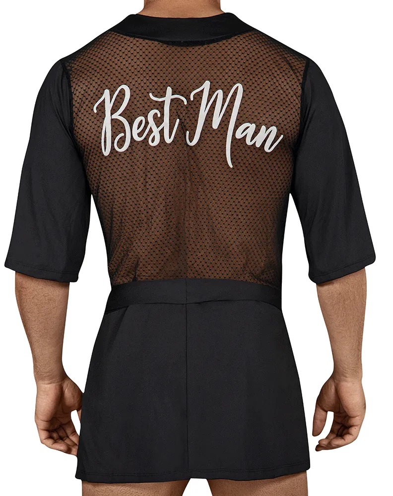 Candyman 99433 Best Man Kimono Black