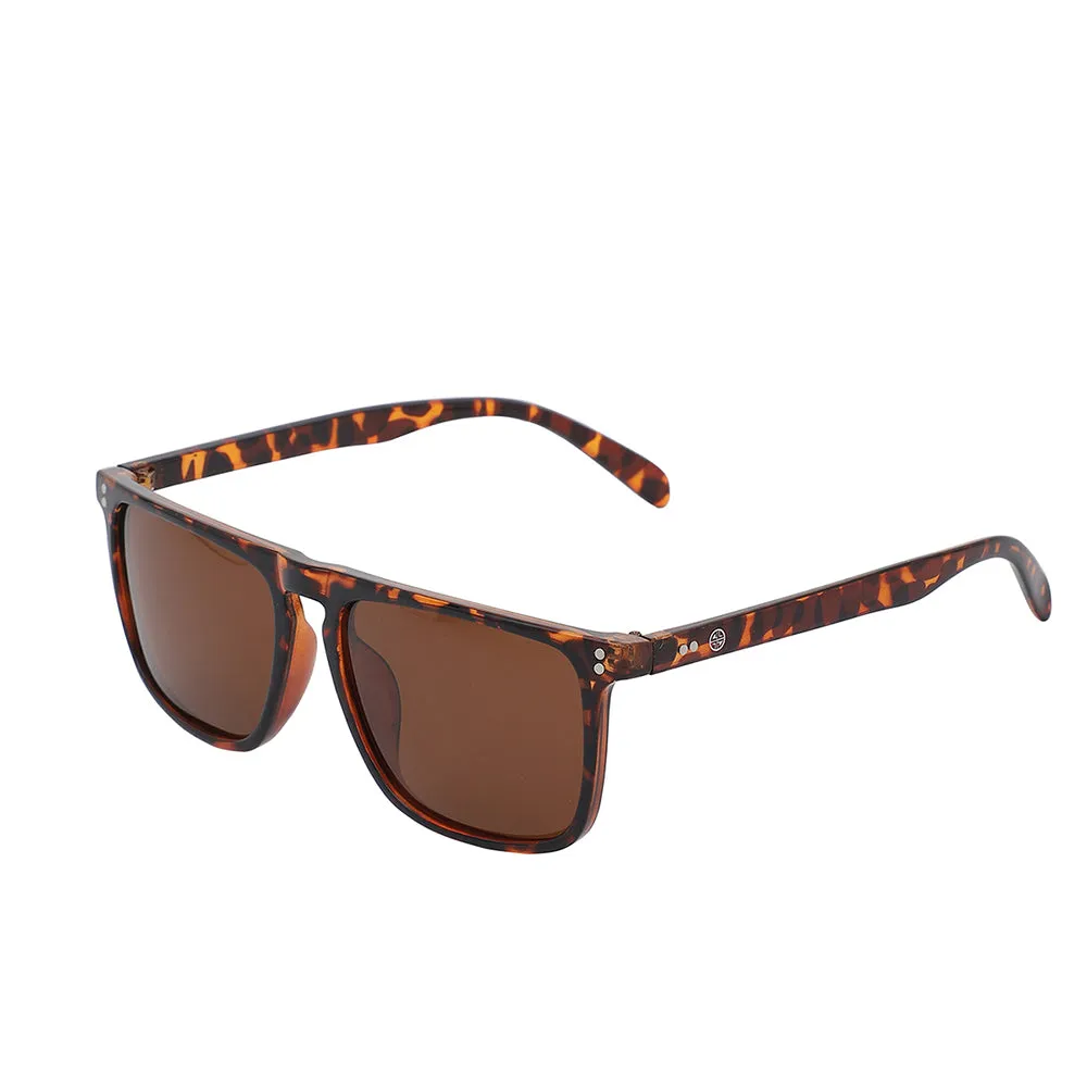 Carlton London Premium Brown Toned Polarised And Uv Protected Lens Wayfarer Sunglasses For Men