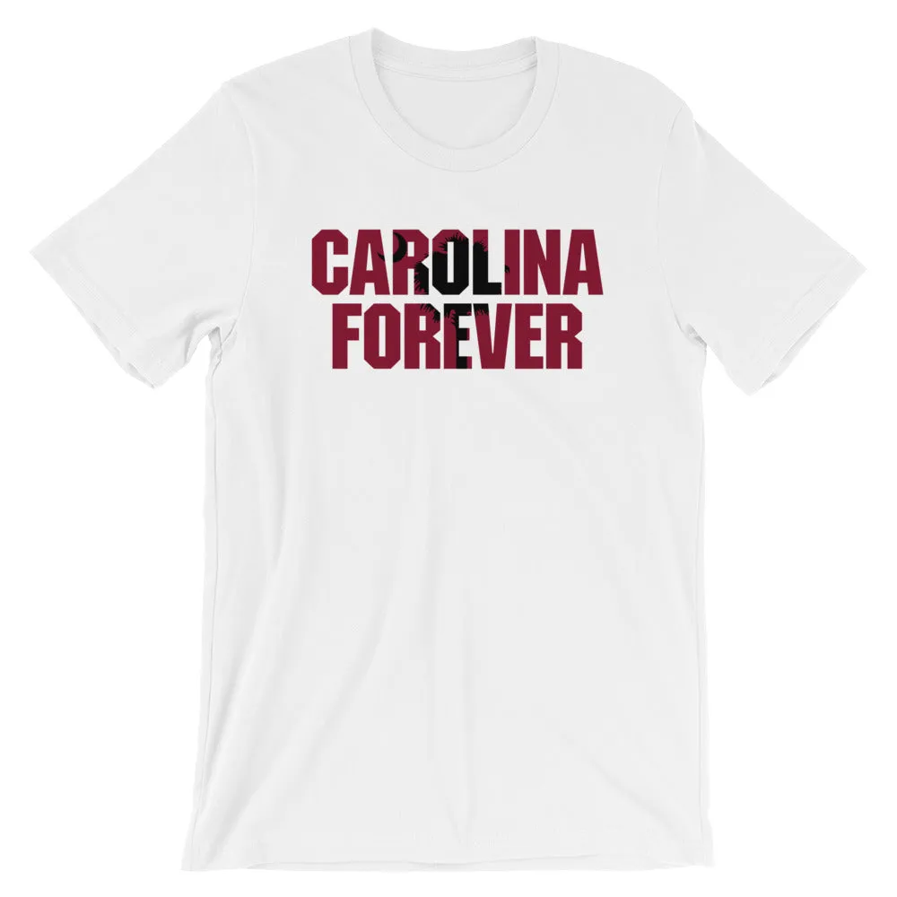 Carolina Forever - Script - White Tee