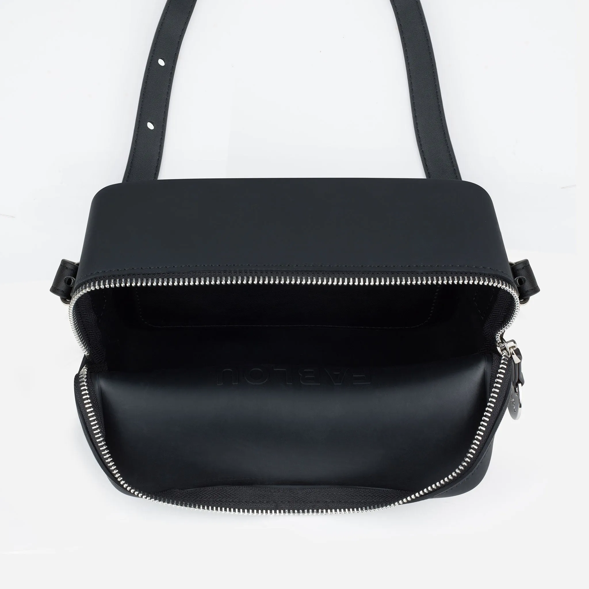 Chelsea silicone crossbody bag - Black