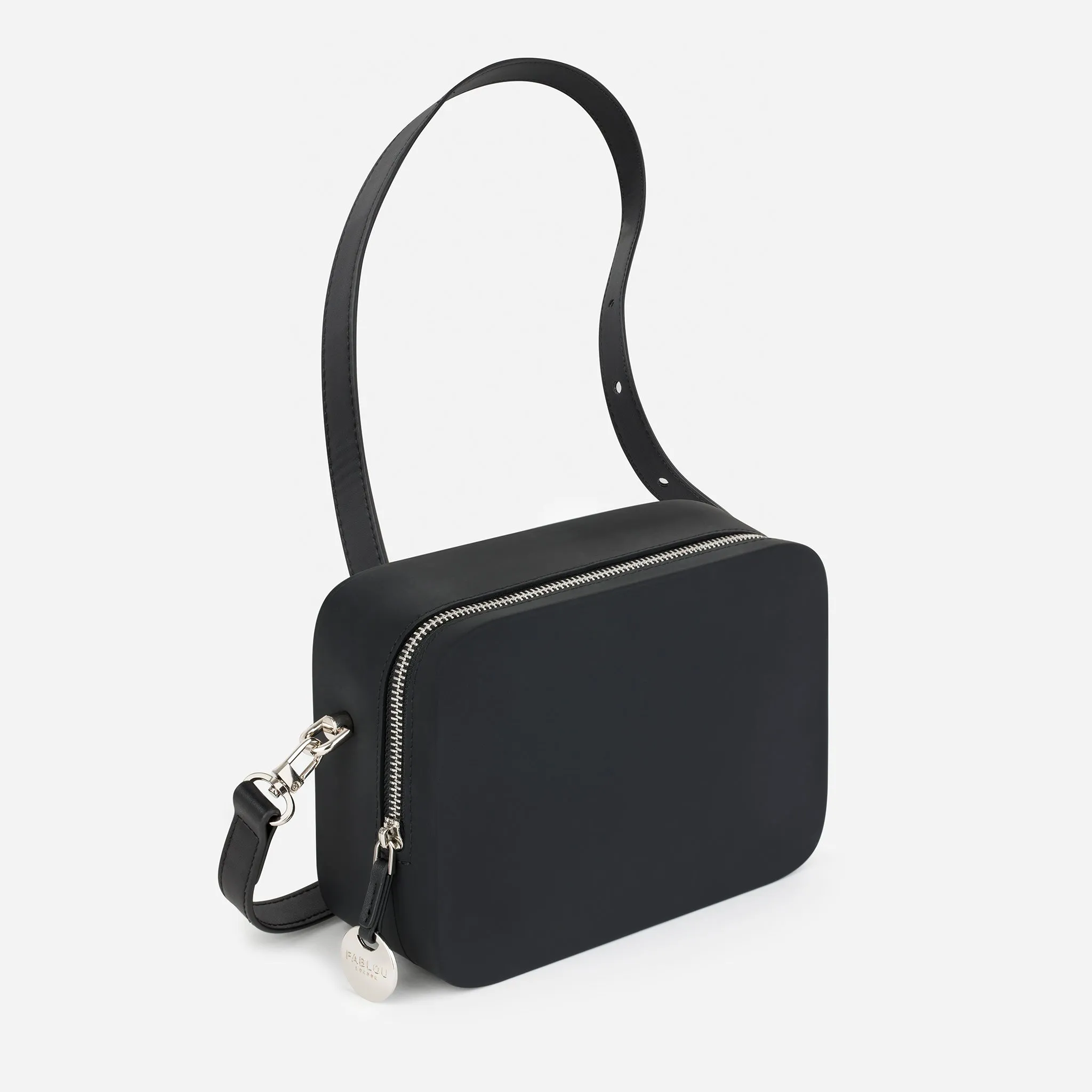 Chelsea silicone crossbody bag - Black