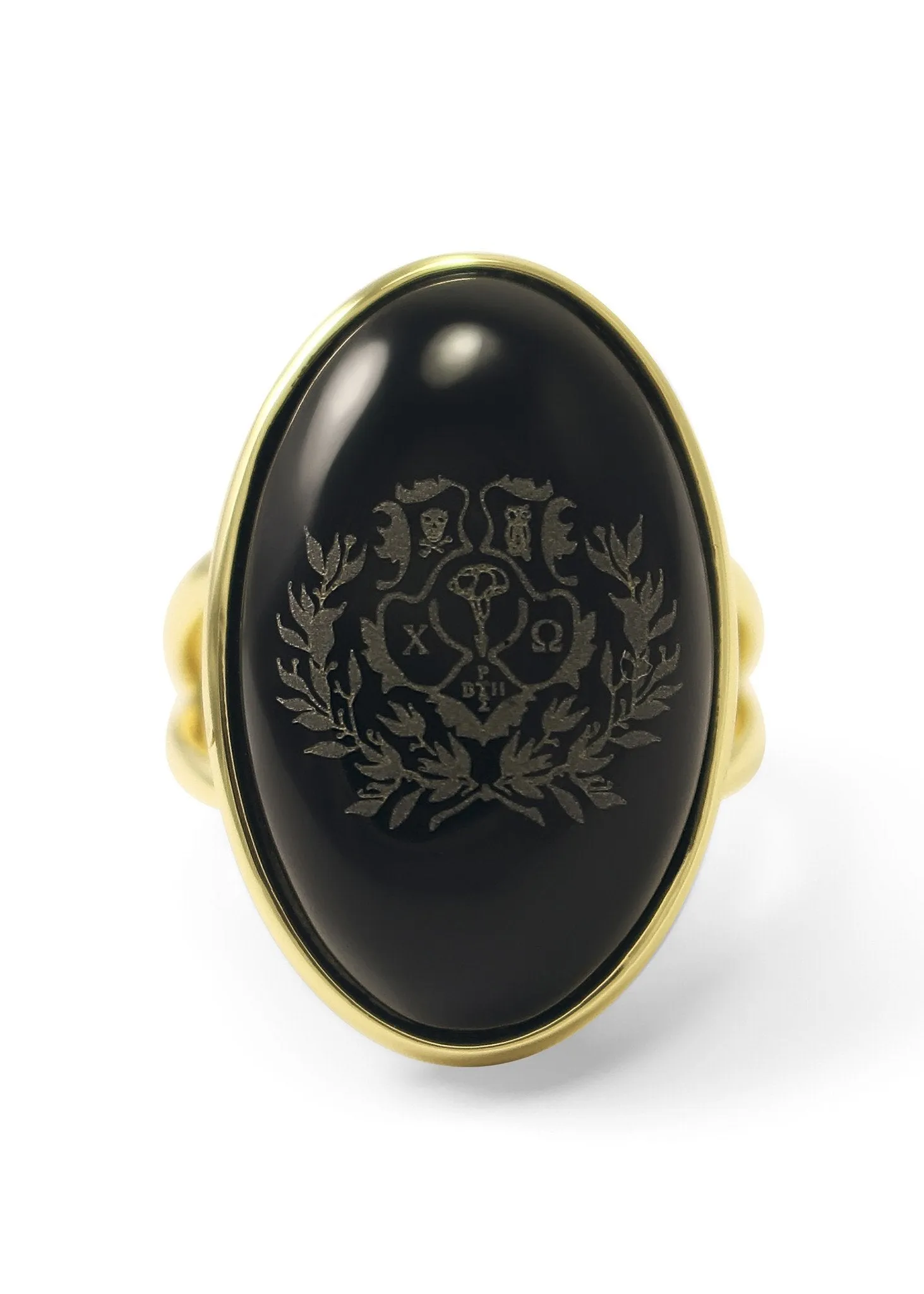 Chi Omega Crest Duchess Ring