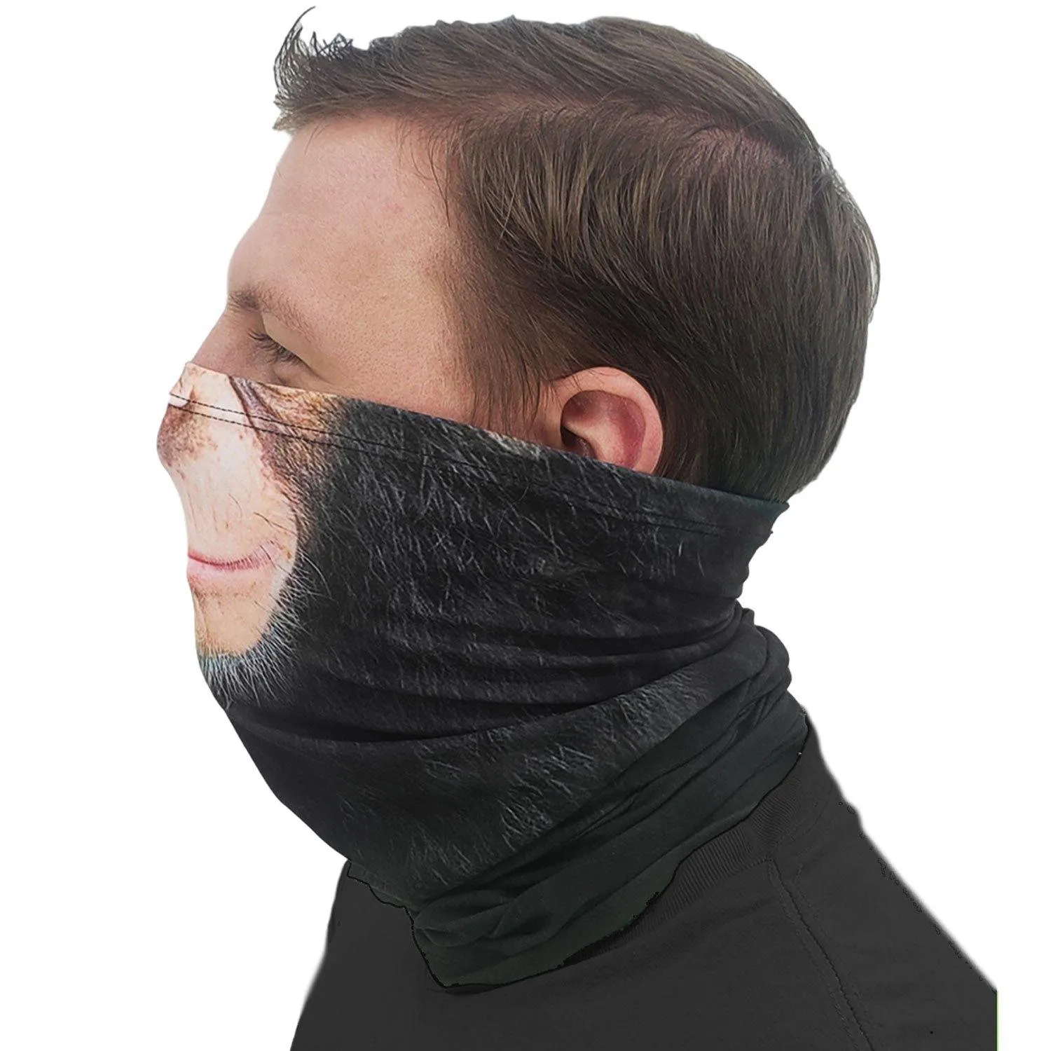 Chimpanzee Animal Face Neck Gaiter