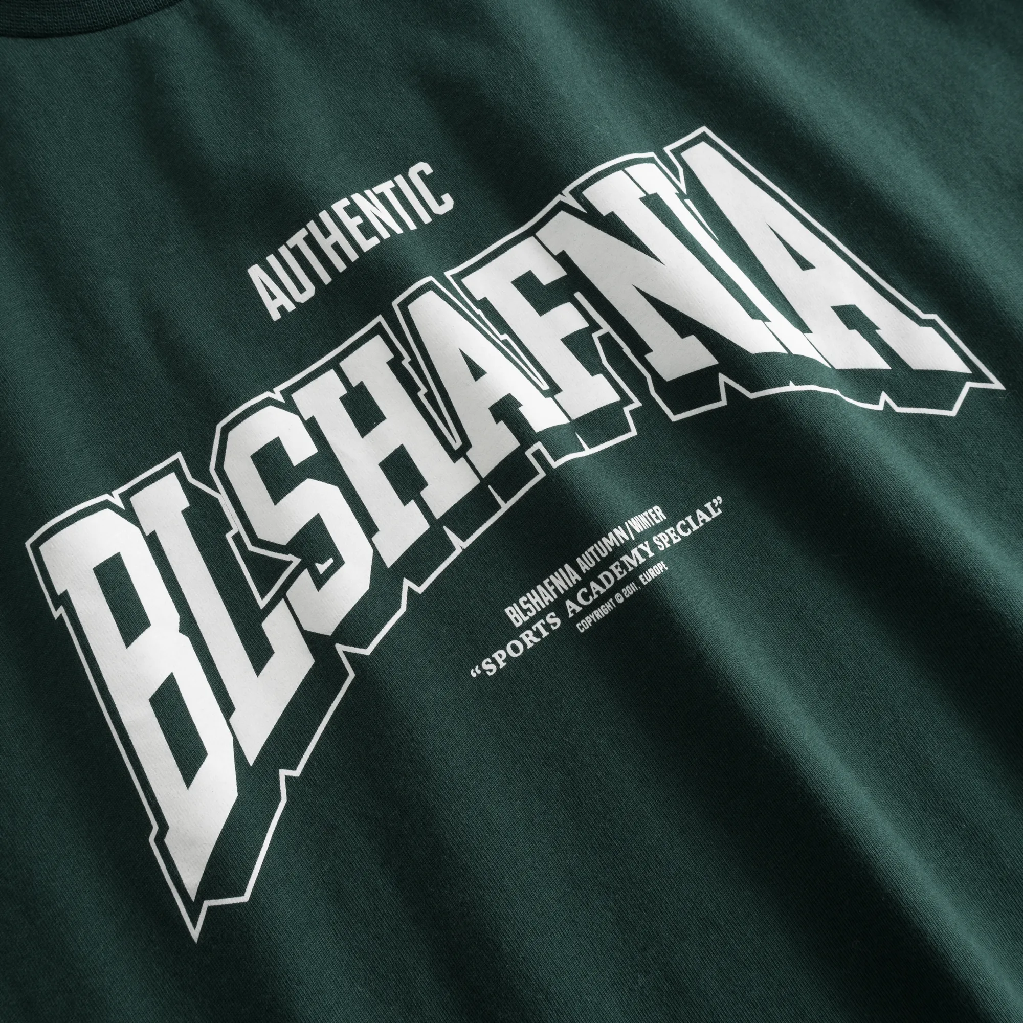 College 2 T-Shirt - Dark Green