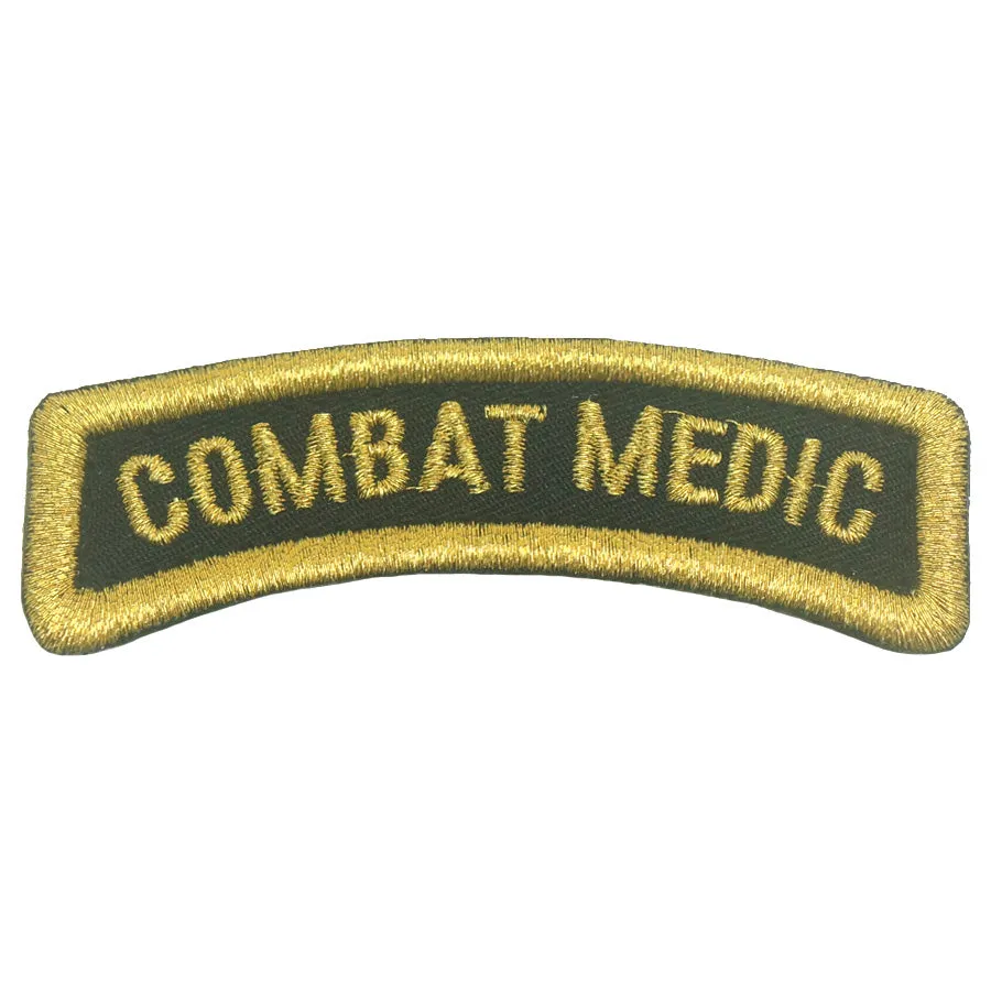 COMBAT MEDIC TAB - BLACK METALLIC GOLD