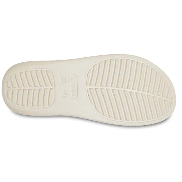 Crocs - Womens Getaway Strappy Slide Sandal Stucco Bone