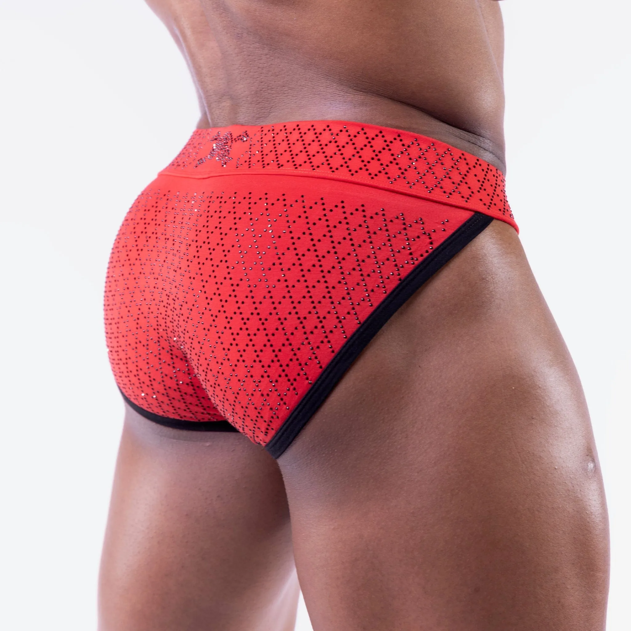 Crystal Cloud Sport Brief Red