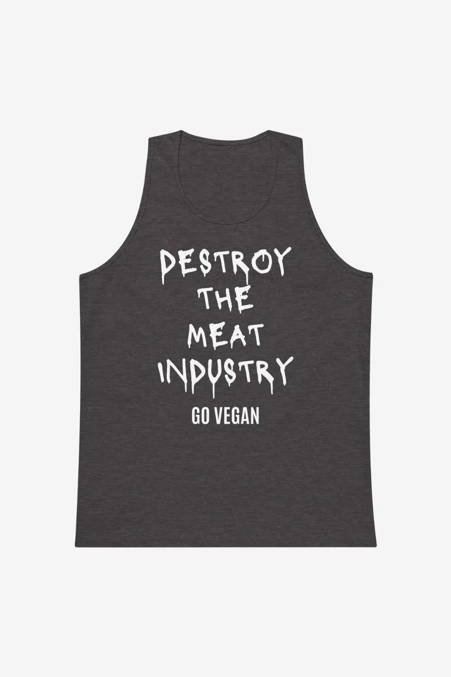 Destroy The Meat Industry Men’s premium tank top