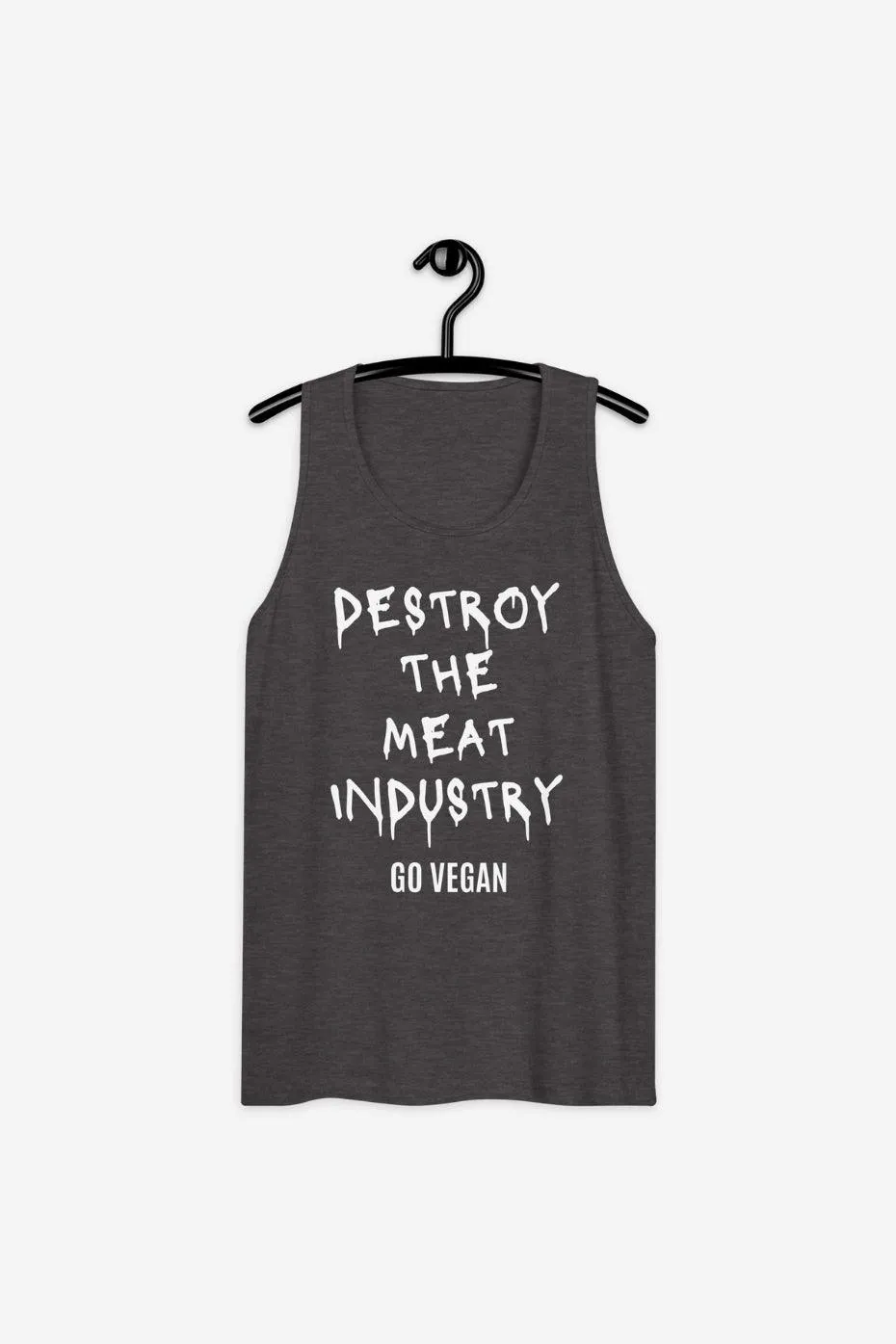 Destroy The Meat Industry Men’s premium tank top