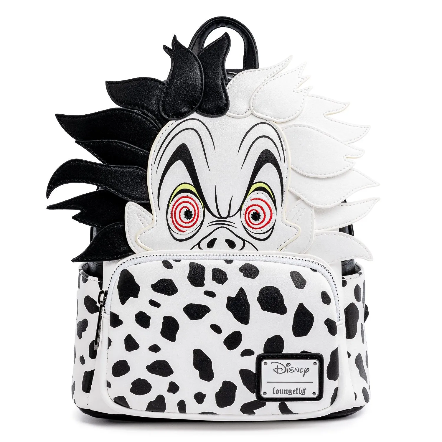 Disney Villains 101 Dalmatians Cruella de Vil Spots Cosplay Mini Backpack