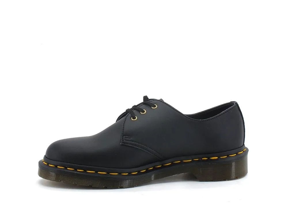 DR. MARTENS Vegan Derby Stringata Felix Rub Off Black 1461-14046001