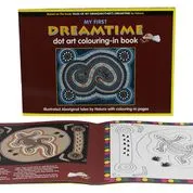 Dreamtime Dot Art Coloring-In - Book 1