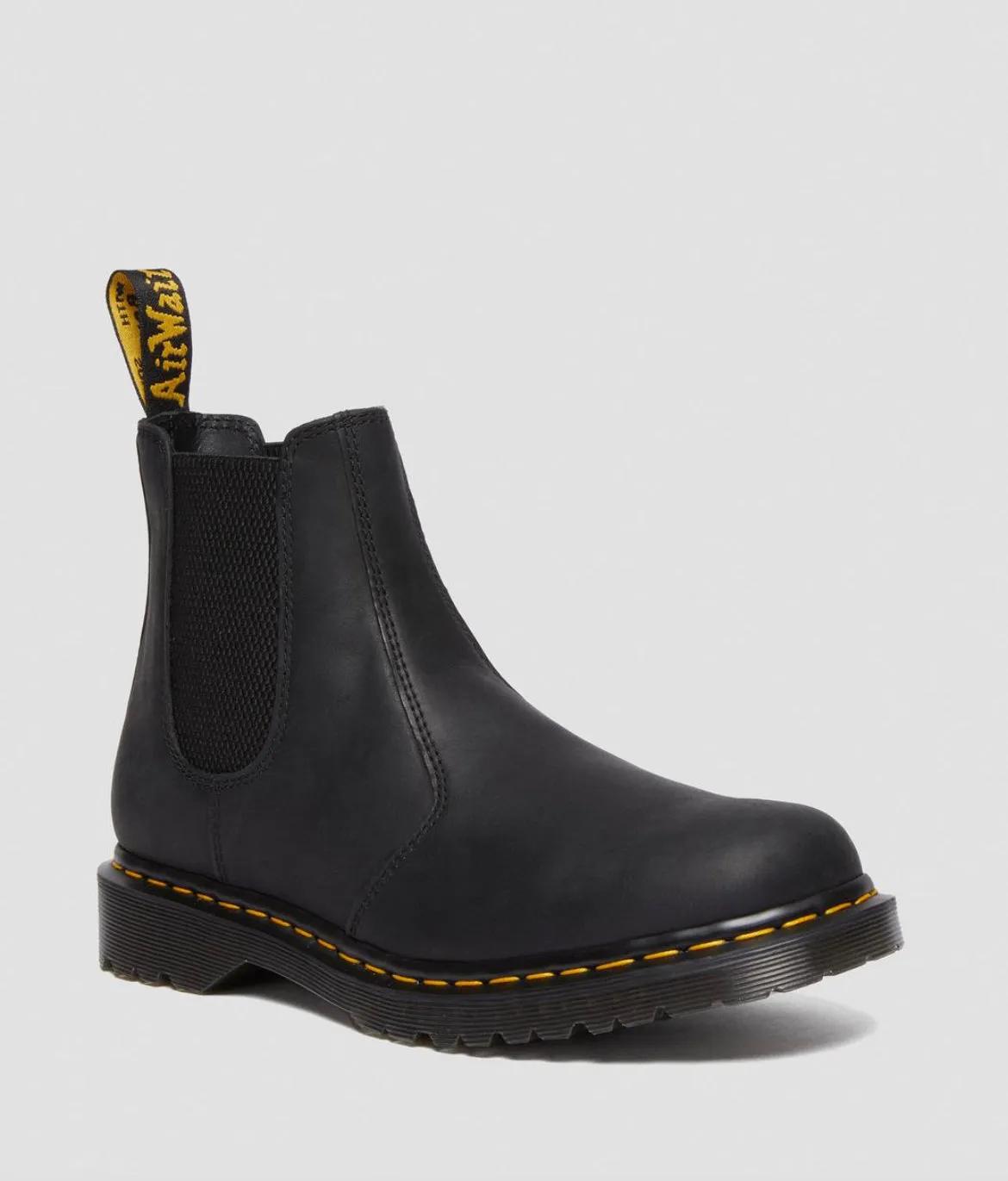 Dr.Martens 2976 Black Waxed Full Grain Chelsea Boots 30673001