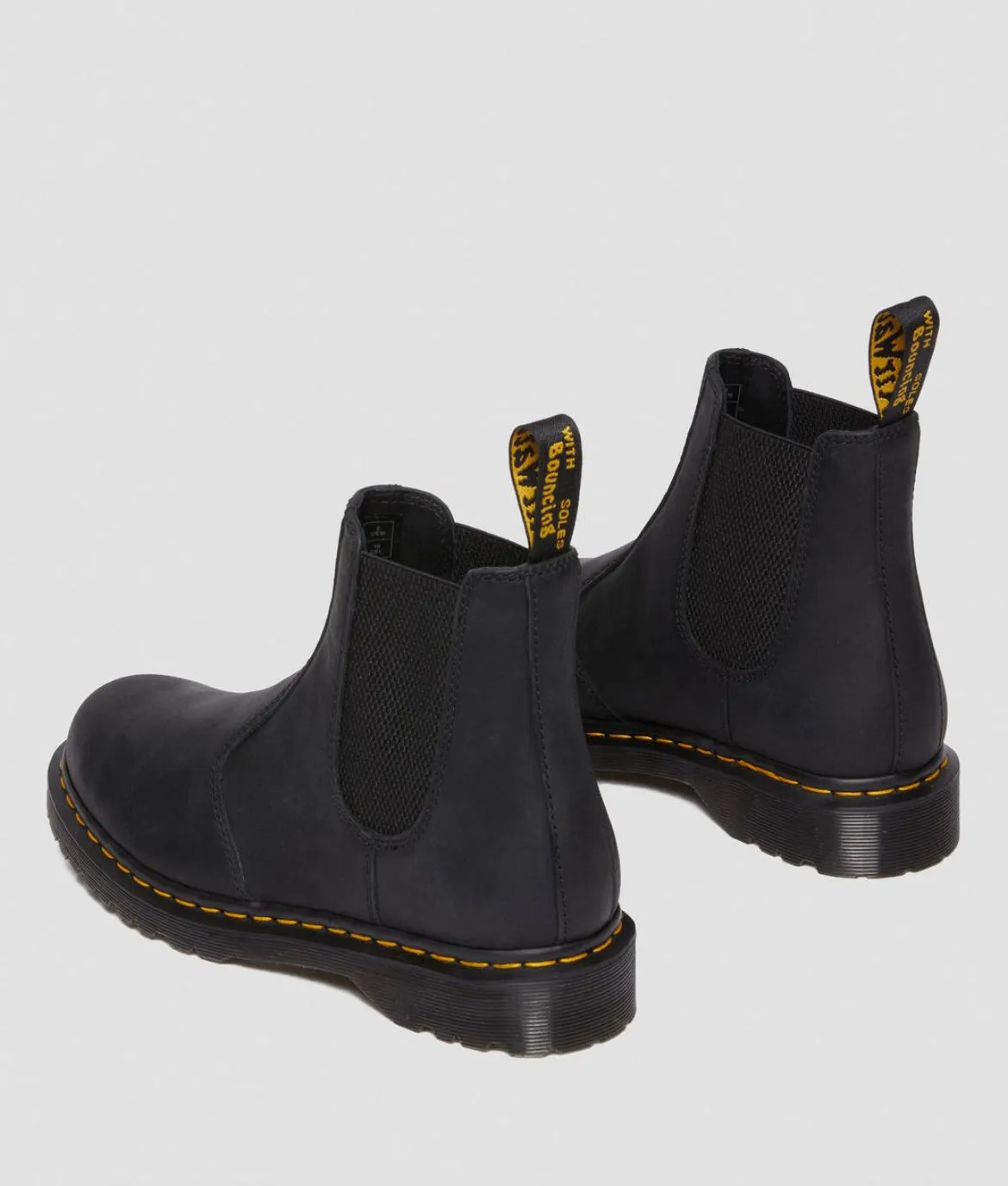 Dr.Martens 2976 Black Waxed Full Grain Chelsea Boots 30673001