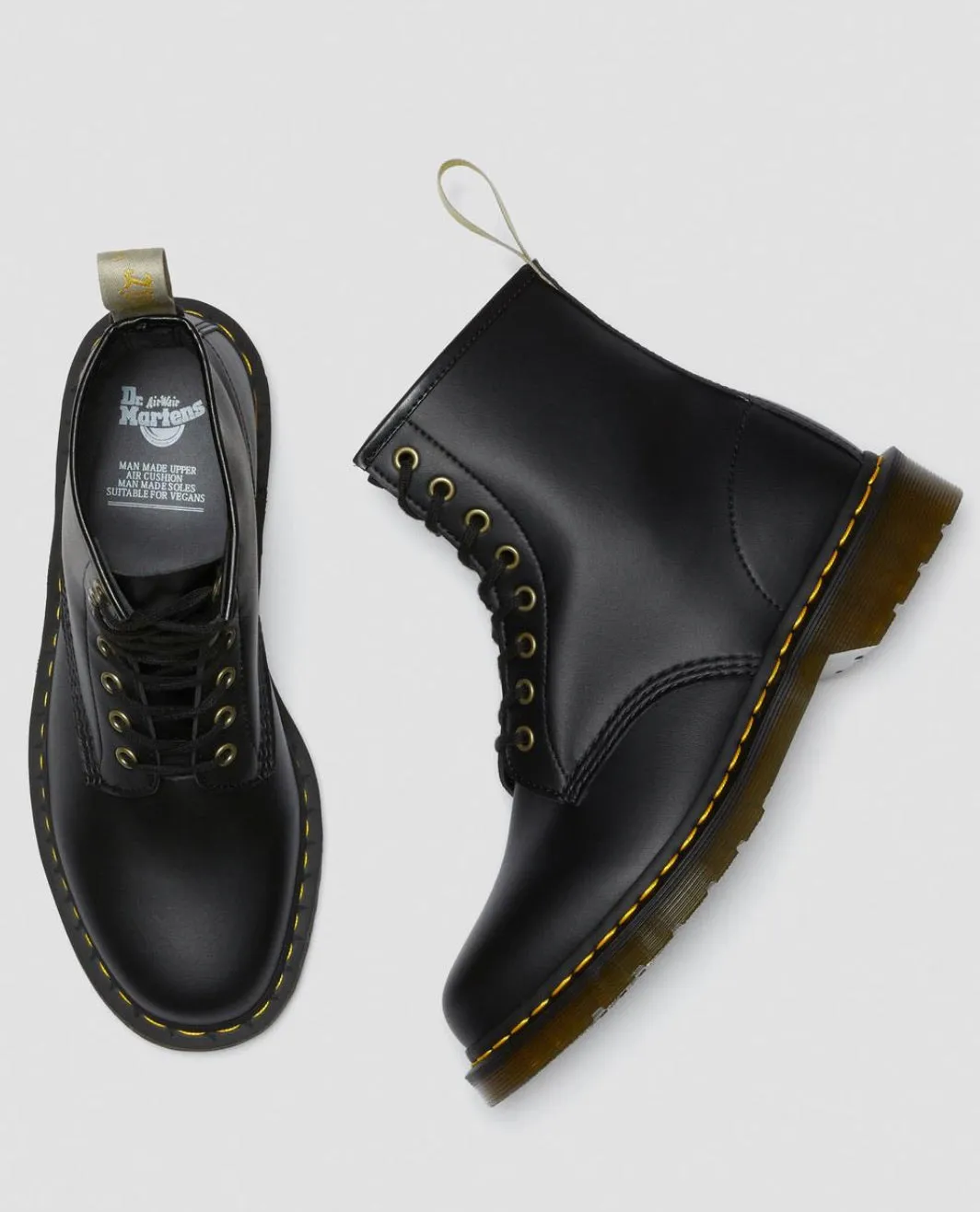 Dr.Martens Vegan 1460 black Felix Rub Off schwarz 14045001