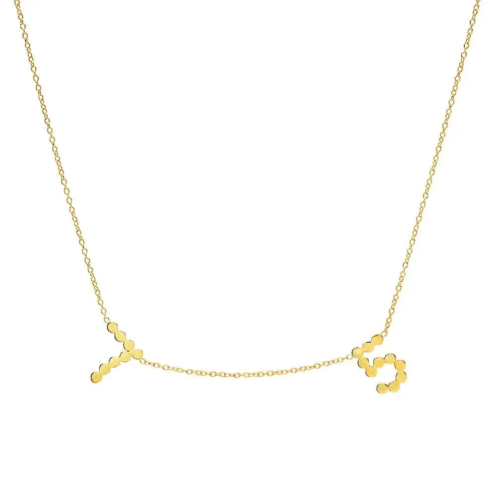 DSJ's Signature Meaningful Multi Gold Number Necklace