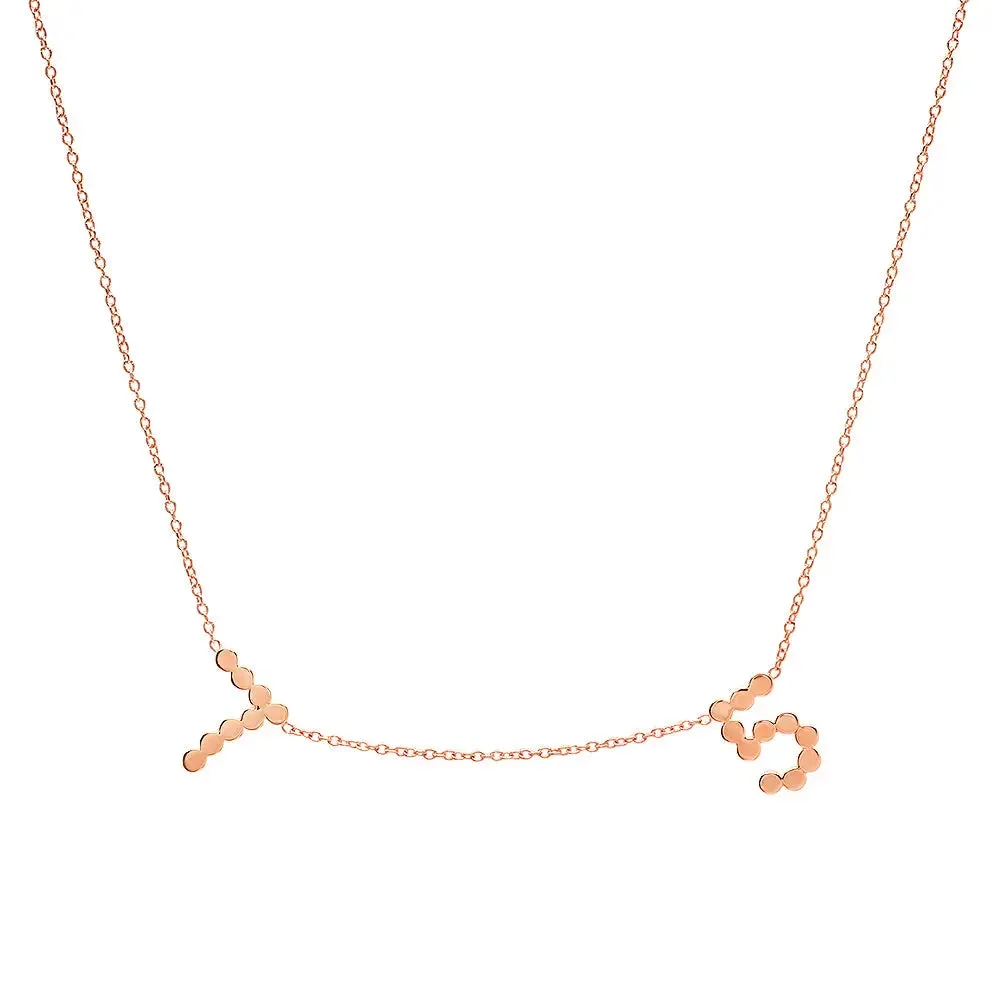 DSJ's Signature Meaningful Multi Gold Number Necklace