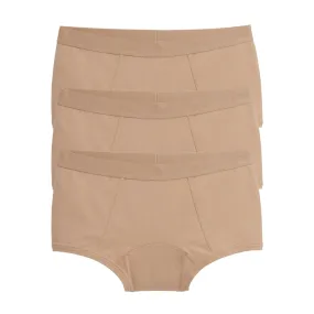 First Line Period Boy Shorts 3-Pack - Chai