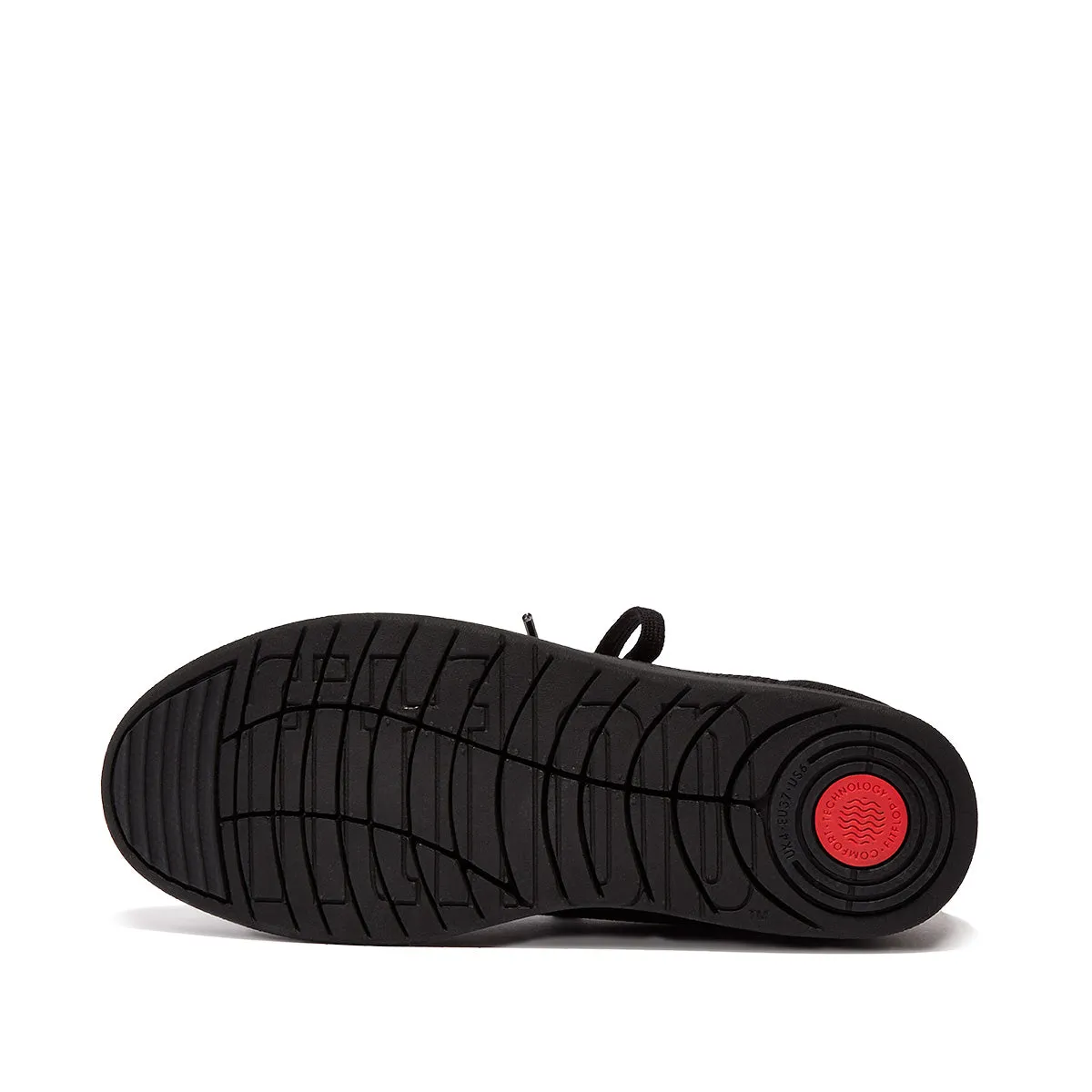 Fit-Flop Rally E01 Multi-Knit Trainers Black    