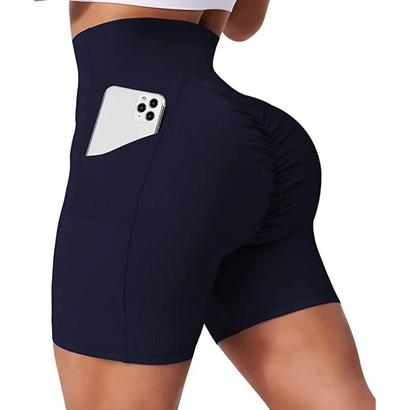 Genesis Scrunch V Cross Workout Shorts