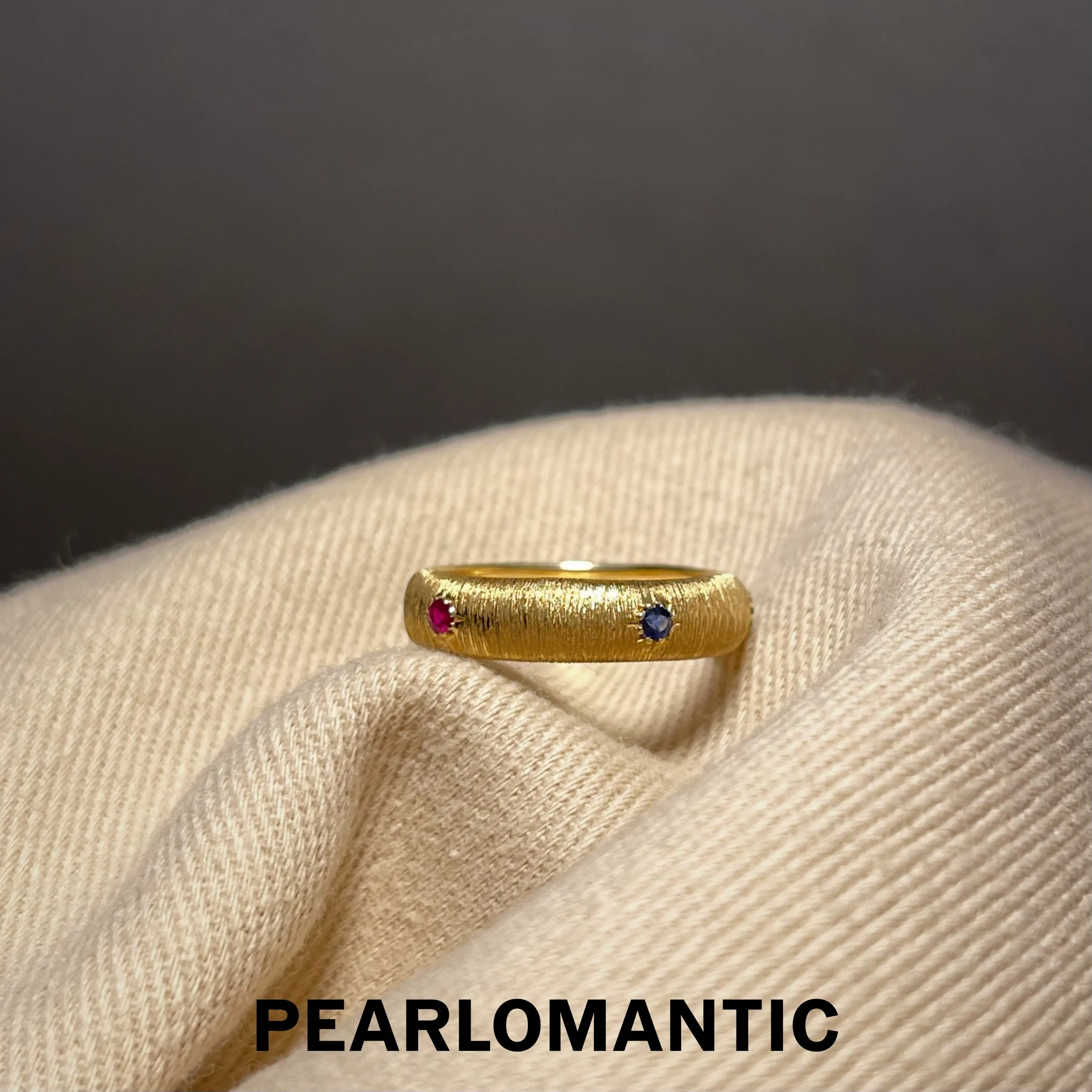 [Group-Buying] Multi-gemstone 18k Gold Buccellati Style Ring All Sizes Available