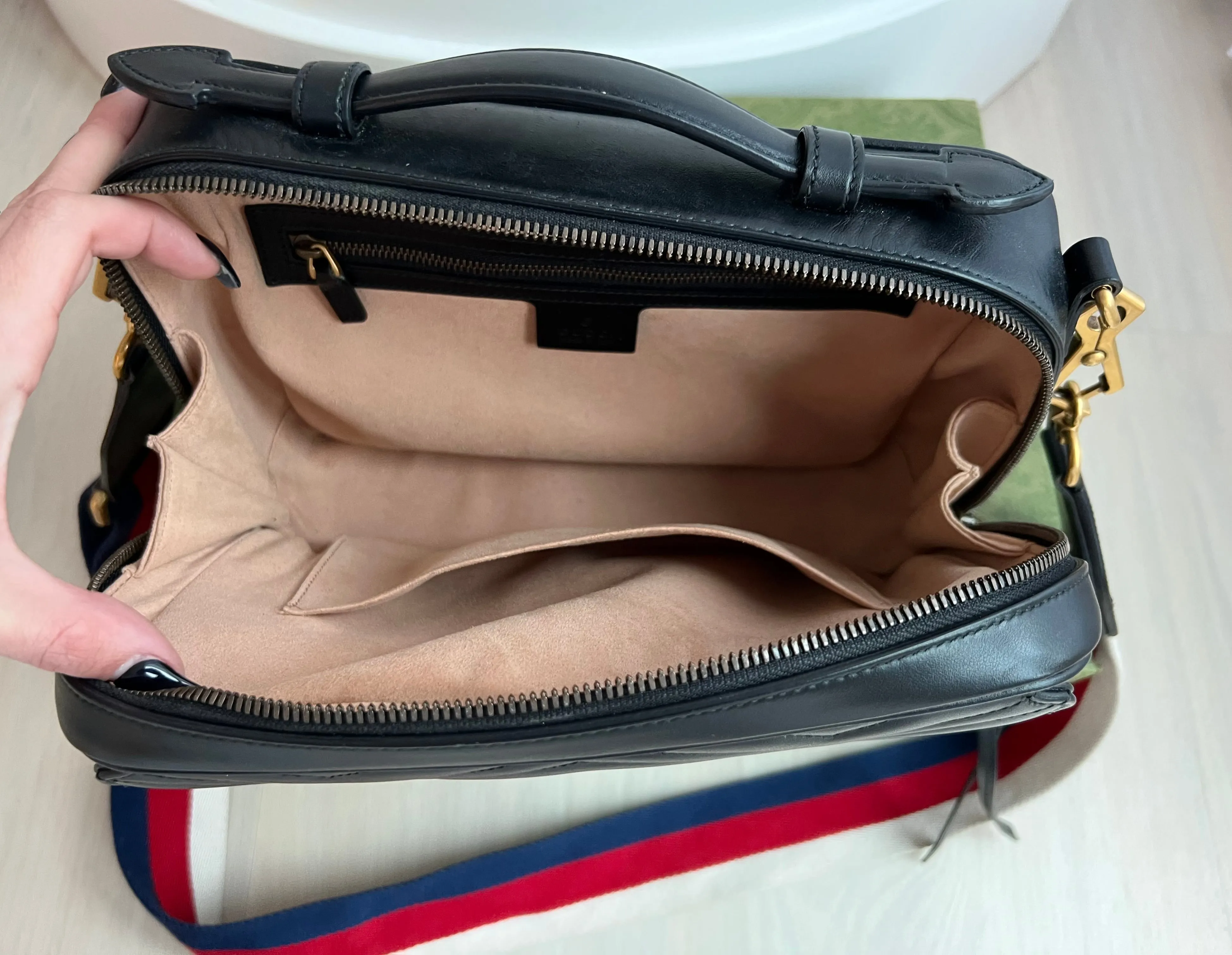 Gucci GG Marmont Top Handle Bag