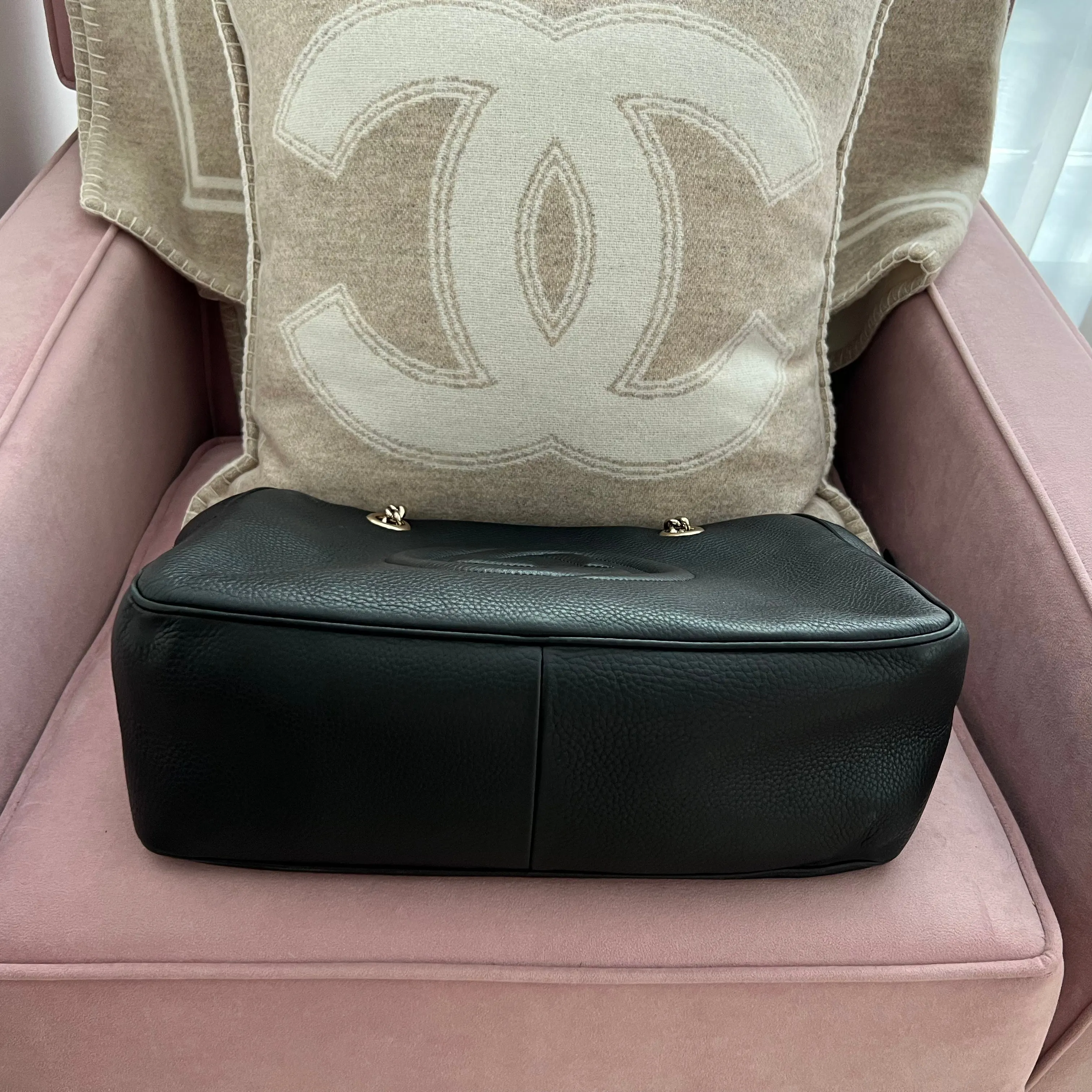 Gucci Soho Double Chain Bowler Bag