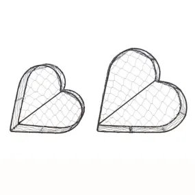 Heart Wire Storage Basket