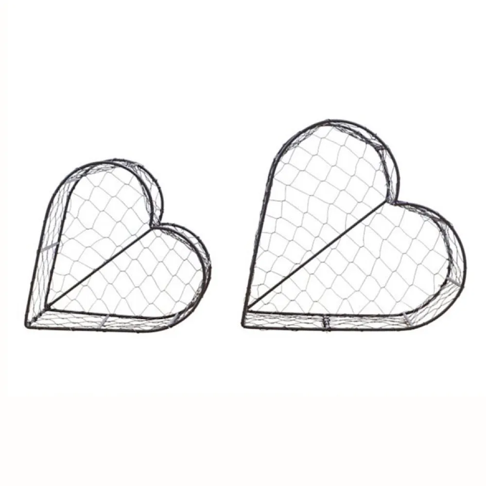 Heart Wire Storage Basket