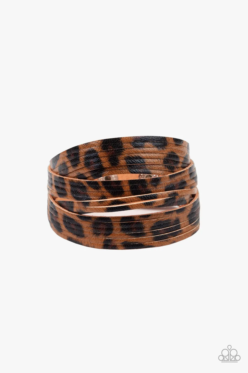 Hey GRRirl Brown-Bracelet