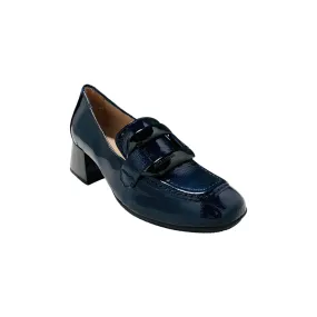 HI232570 Etna Navy Patent Low Heel Loafer on