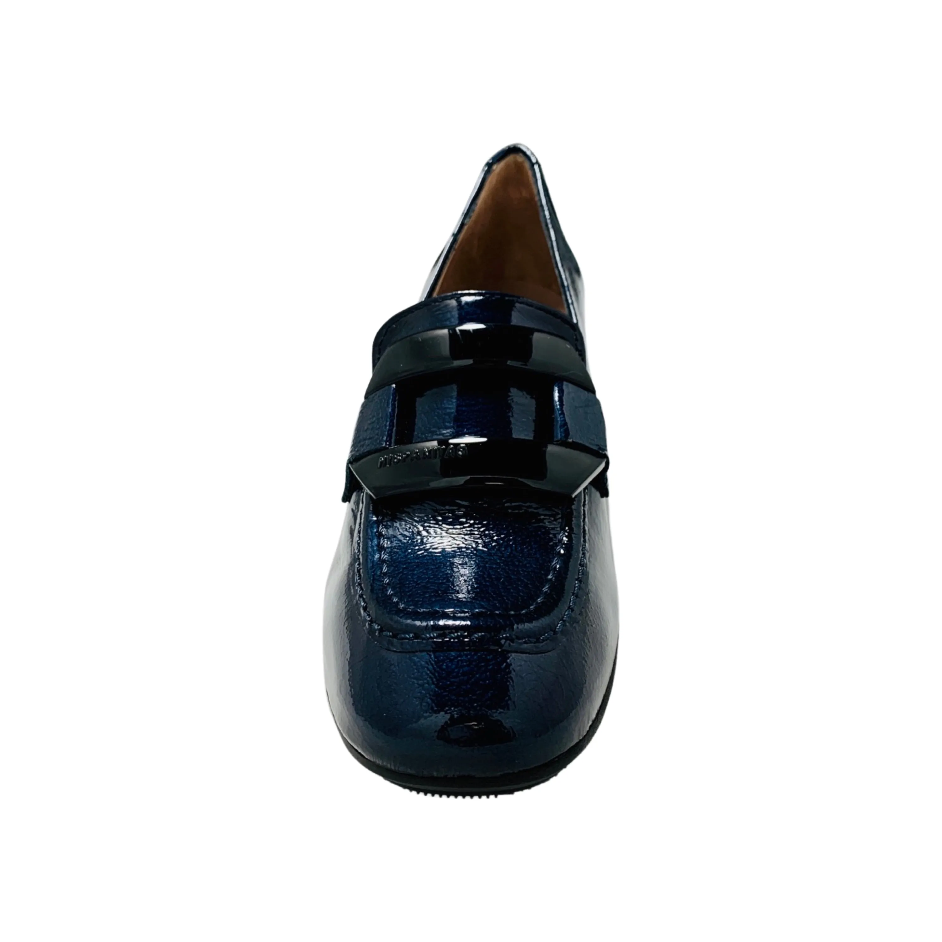 HI232570 Etna Navy Patent Low Heel Loafer on