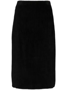 HIGH-WAISTED CORDUROY SKIRT