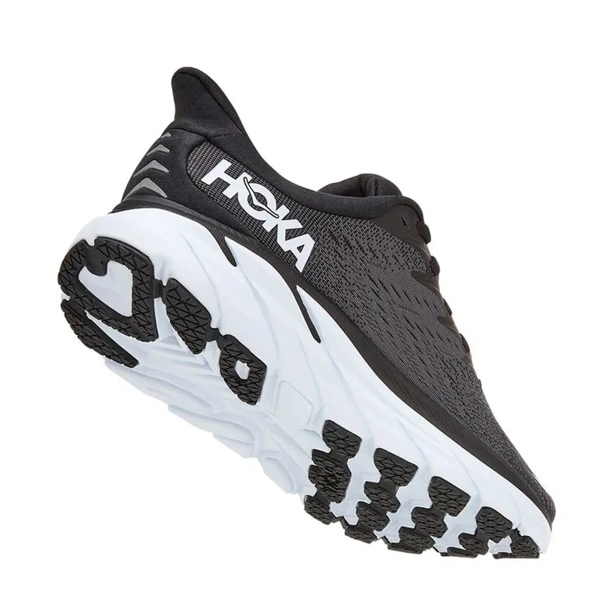 Hoka Clifton 8 Womens | Black / White